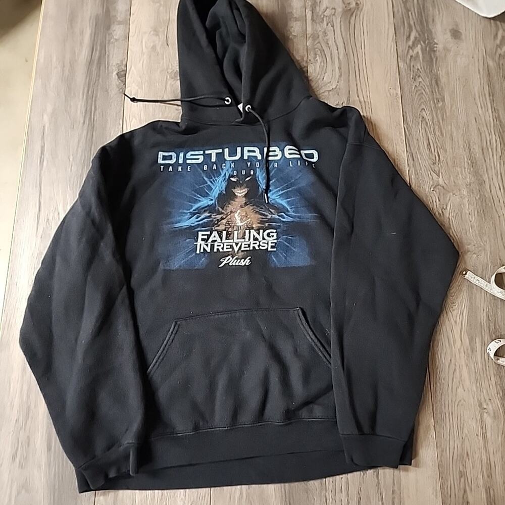 Disturbed "Take Back Your Life" Tour Concert Hoodie Size XL